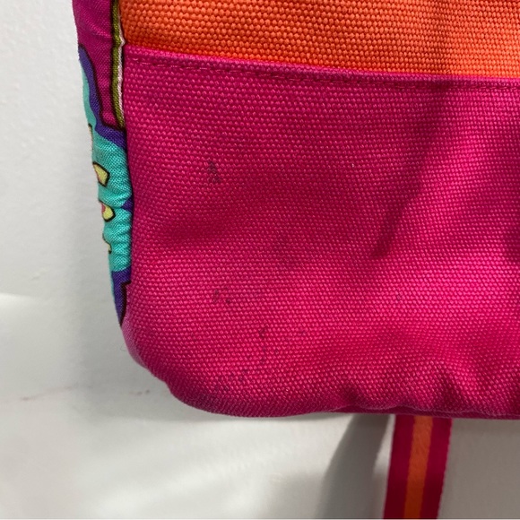 Vera Bradley Retired 2014 Pink Swirls Backpack - Picture 5 of 11